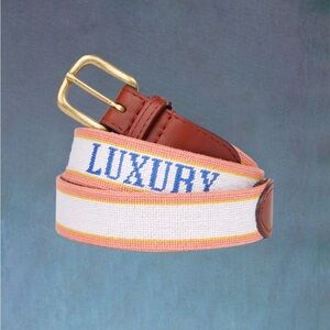 Rowing Blazers / Smathers & Branson Needlepoint Belt